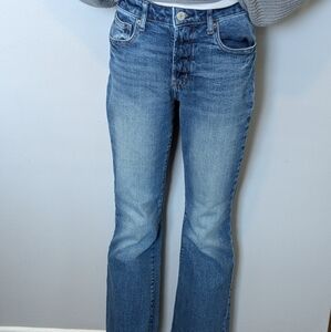 GAP Blue Classic Straight-Leg Jeans